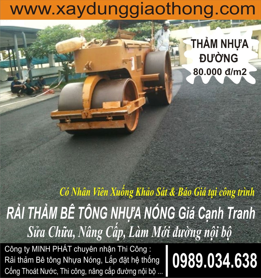 thi công nhựa đường_thảm nhựa đường_đơn giá 1m2 đường nhựa...80.000 đ_m2